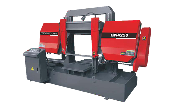 五桂山街道GW4250双柱龙门卧式带锯床