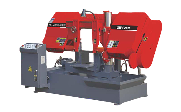 五桂山街道GW4240双柱卧式带锯床