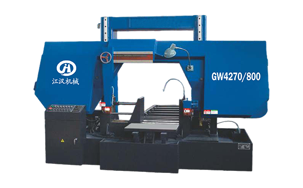五桂山街道GW4270/800双柱龙门卧式带锯床